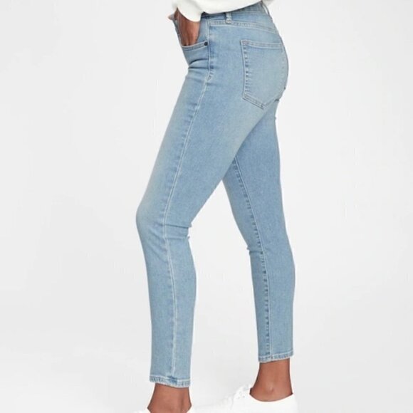 GAP True Skinny Light Wash Jeans Size 26 - Picture 1 of 12